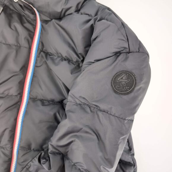 4 Laps FourLaps Black Women's Cover Down Jacket Goose Down Puffer - Size S - NWT - Picture 14 of 16